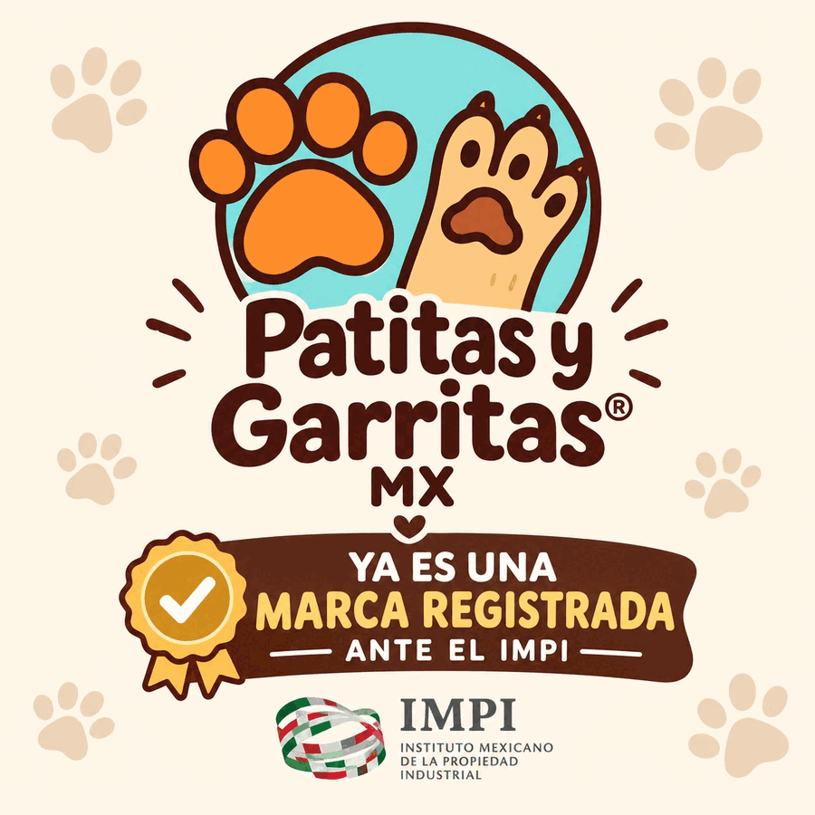 Patitas y Garritas MX® ya es marca registrada ante el IMPI